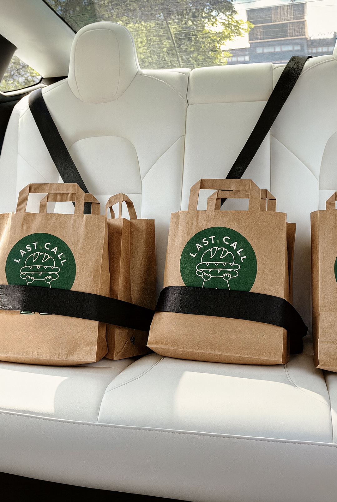 Last Call bags packed for delivery
